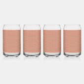 Stille Luxe Ontwerper Patroon Tote Tas Blikvorm Glas (Voorkant)