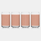 Stille Luxe Ontwerper Patroon Tote Tas Blikvorm Glas (Links)