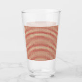 Stille Luxe Ontwerper Patroon Tote Tas Glas (Voorkant)