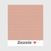 Stille Luxe Ontwerper Patroon Tote Tas Sticker (Vel)