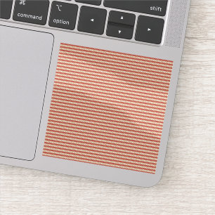 Stille Luxe Ontwerper Patroon Tote Tas Sticker