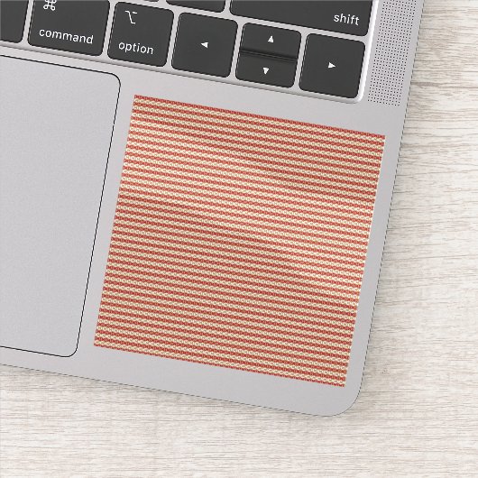 Stille Luxe Ontwerper Patroon Tote Tas Sticker (Detail)