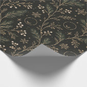 Stille Luxe Winter Monogram Inpakpapier (Hoek)