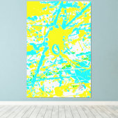 Stille Maatschappij Canvas Afdruk (Insitu (Houten vloer))