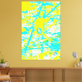 Stille Maatschappij Canvas Afdruk (Insitu (Woonkamer))