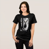 Stille Majesteit in het Bos Tri-Blend Shirt (Voorkant volledig)