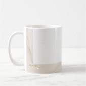 Stille marmeren grond klassieke mok, 330 ml koffiemok (Links)