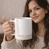 Stille marmeren grond klassieke mok, 330 ml koffiemok