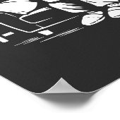 Stille Modus Geactiveerd Poster (Hoek)