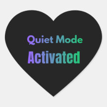 Stille Modus Geactiveerd – Vetgedrukte Tekst Ontwe