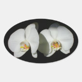 stille momenten ovale sticker (Voorkant)