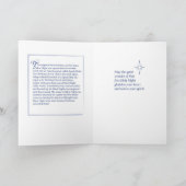 stille nacht bij stille kerst feestdagen kaart (Binnen)