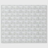 Stille Nacht en Lantaarn Cadeaupapier (Vlak)