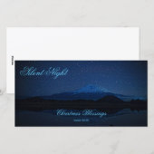 STILLE NACHT FEESTDAGENKAART (Voorkant / Achterkant)