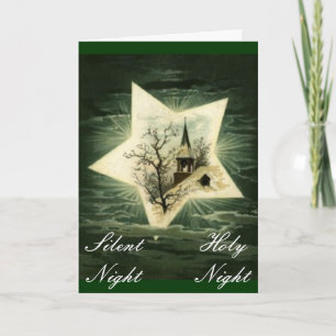 Stille nacht, Heilige nacht Feestdagen Kaart