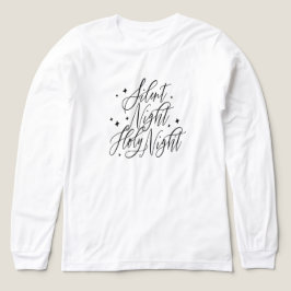 Stille Nacht Heilige Nacht Vakantie Kerstmis Tri-Blend Shirt