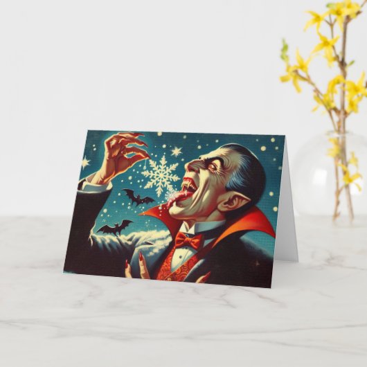 Stille Nacht Kaart (Gele Bloem)