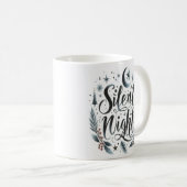 Stille Nacht Kerst Koffie Mok (Voorkant rechts)