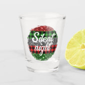 Stille Nacht: Kerst op maat Shot Glas (Voorkant)
