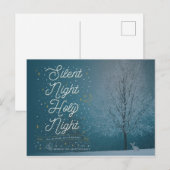 STILLE NACHT / Kerstkaart Feestdagenkaart (Voorkant / Achterkant)