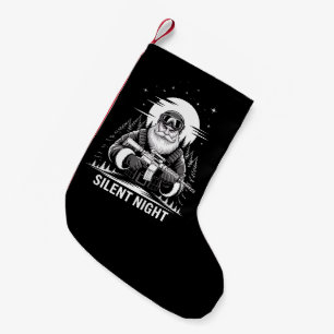 Stille Nacht Kerstman Kerst Militaire Veteraan Kleine Kerstsok