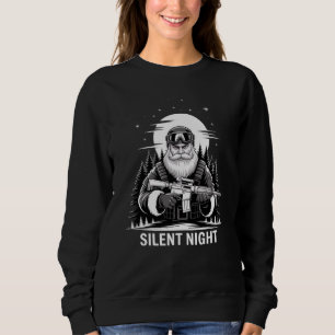 Stille Nacht Kerstman Kerst Militaire Veteraan Trui