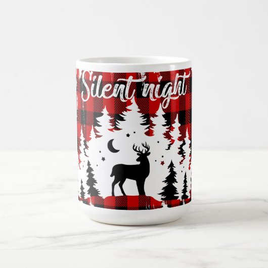 Stille Nacht Kerstmis 15 oz Koffiemok (Center)