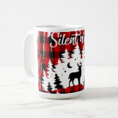 Stille Nacht Kerstmis 15 oz Koffiemok (Voorkant links)