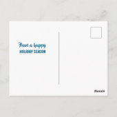 Stille Nacht Kerstmis Briefkaart (Achterkant)