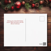 Stille Nacht - Mooi Paard en Kerstmis Feestdagenkaart