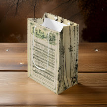 Stille Nacht Muziek Blad Gift Bag
