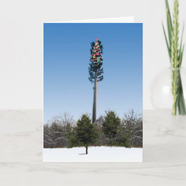 Stille nacht (niet) feestdagen kaart