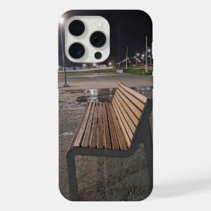 Stille Nacht Parkbank Hoesje iPhone 15 Pro Max Case