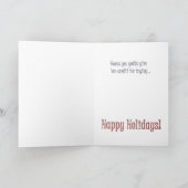 "Stille nacht?" Parrot Christmas Kaart (Binnen)