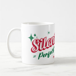 "Stille Nacht = Perfecte Nacht" - Feestelijk en Ge Koffiemok