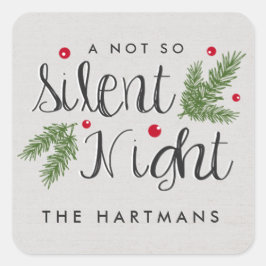 Stille nacht | Persoonlijke Stickers