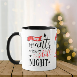 Stille nacht van Santa Mama Mok