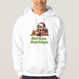 Stille nachten, Single Delights - Grappige kerst Hoodie