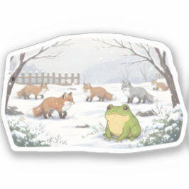 Stille Nieuwsgierigheid Sticker