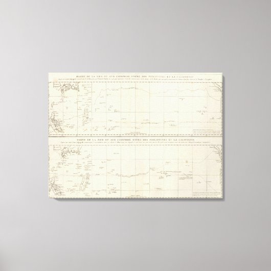 Stille Oceaan 11 Canvas Afdruk (Voorkant)