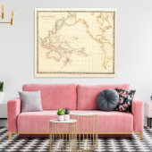 Stille Oceaan 4 Canvas Afdruk (Insitu (Woonkamer))