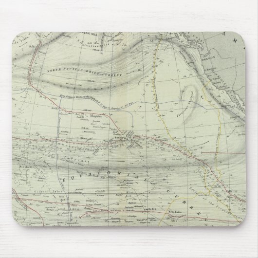 Stille Oceaan 4 Muismat (Voorkant)