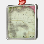 Stille Oceaan 6 Metalen Ornament (Links)
