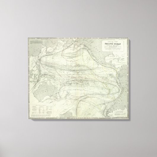 Stille Oceaan 7 Canvas Afdruk (Voorkant)