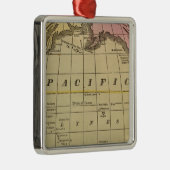 Stille Oceaan 7 Metalen Ornament (Rechts)