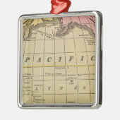 Stille Oceaan 7 Metalen Ornament (Links)