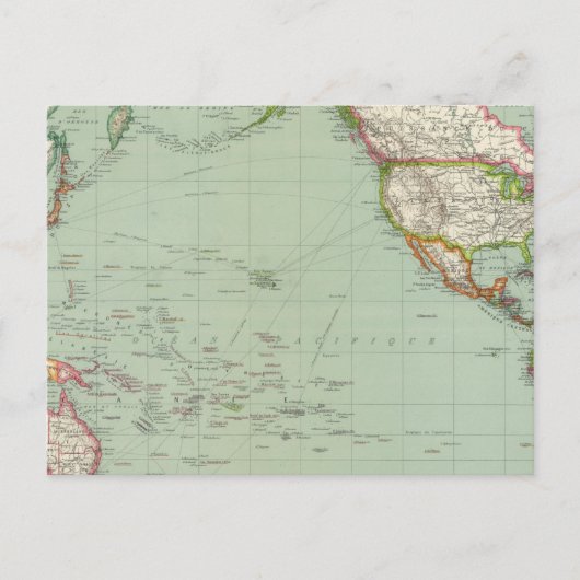 Stille Oceaan 8 Briefkaart (Voorkant)