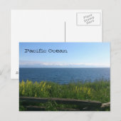 Stille Oceaan Briefkaart (Voorkant / Achterkant)