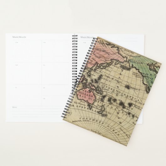Stille Oceaan, Britse eilanden Planner (Display)