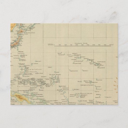 Stille Oceaan nr. 1 Briefkaart (Voorkant)